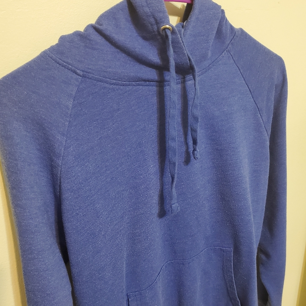 Fitted Blue Hoodie